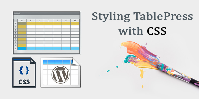 tablepress css styling